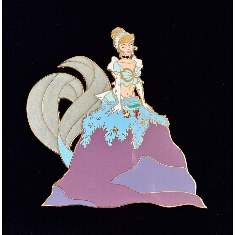 Cinderella “Moonlight Mermaid” Jumbo LE 40 Fantasy Pin (Rare)